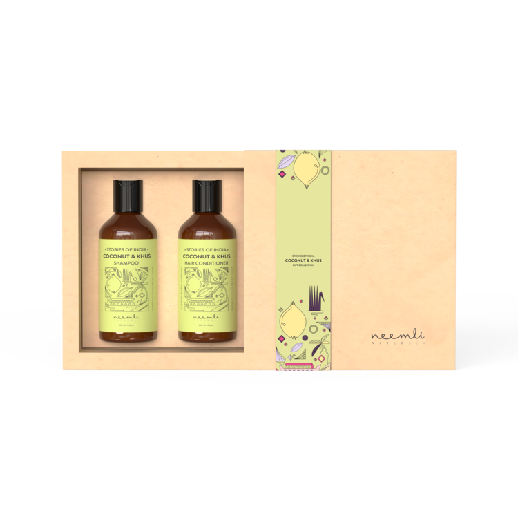 Coconut & Khus Hair Care Collection (Pack of 2)