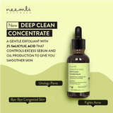 2% Salicylic Acid (Whiteheads, Blackheads, Acne) Deep Clean Concentrate (30ml)