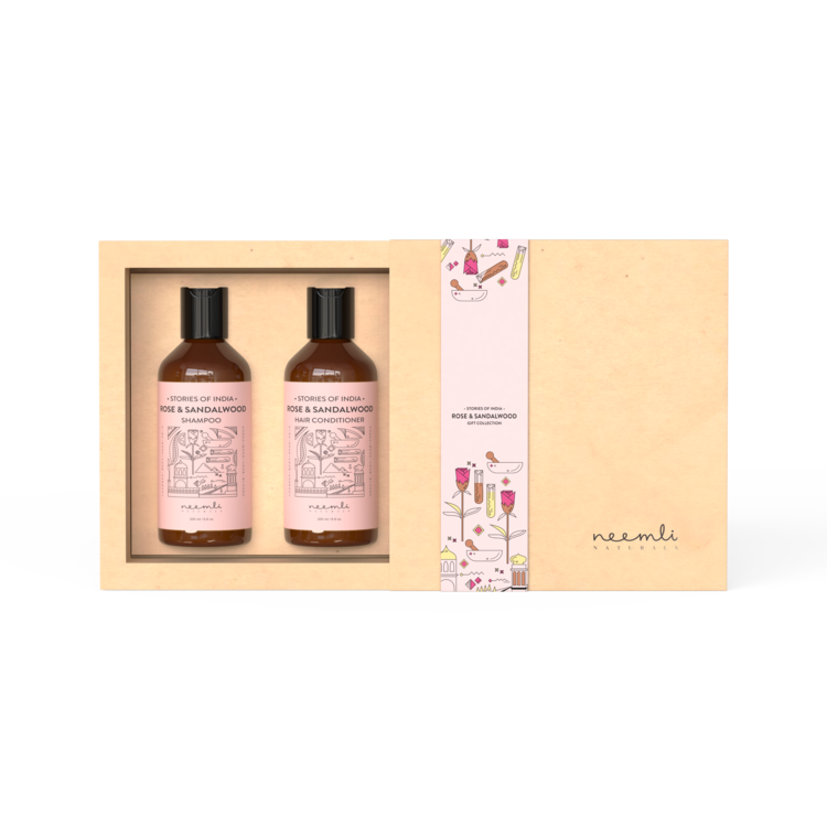 Rose & Sandalwood Haircare Collection