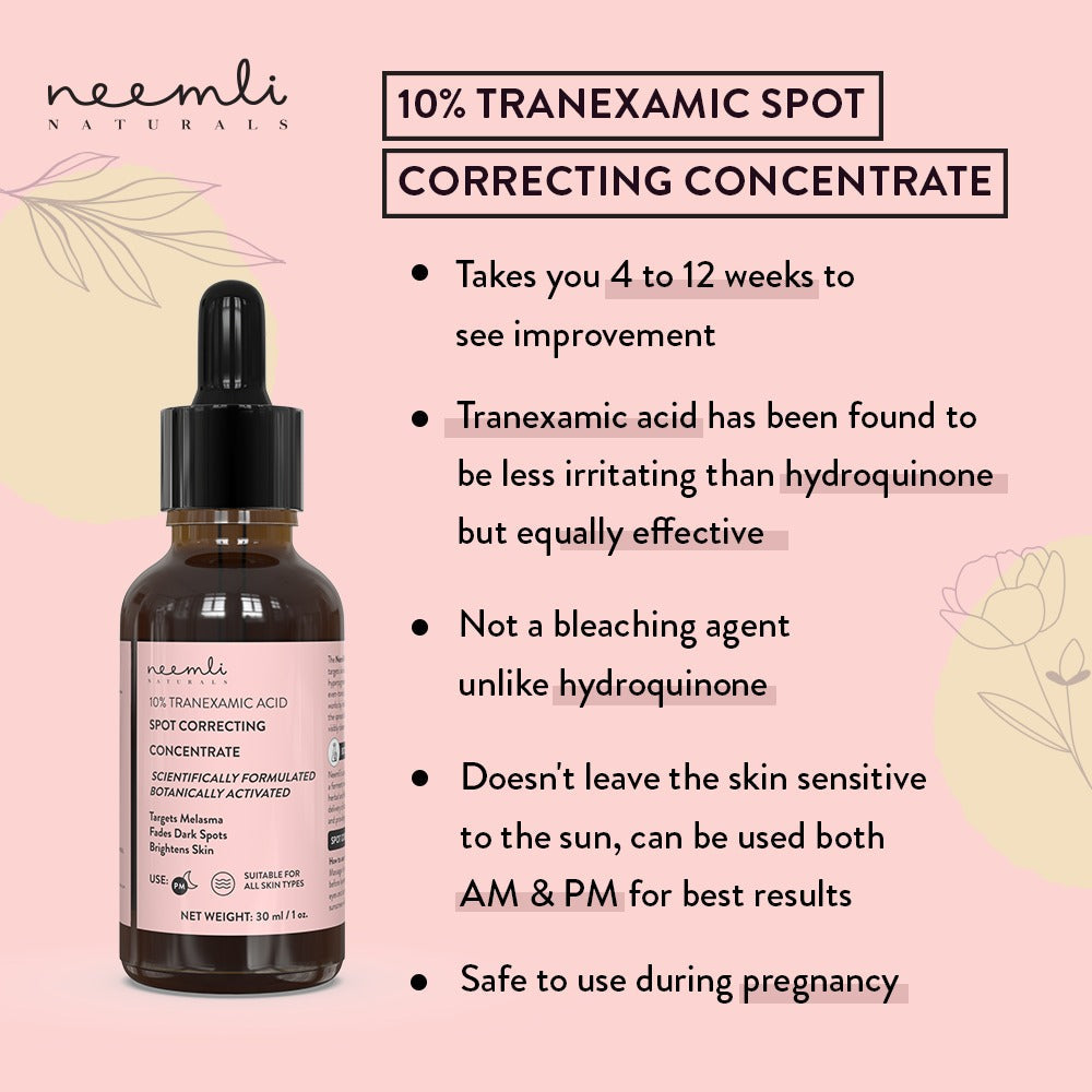 10% Tranexamic Acid Spot Correcting (Melasma) Concentrate (15ml)